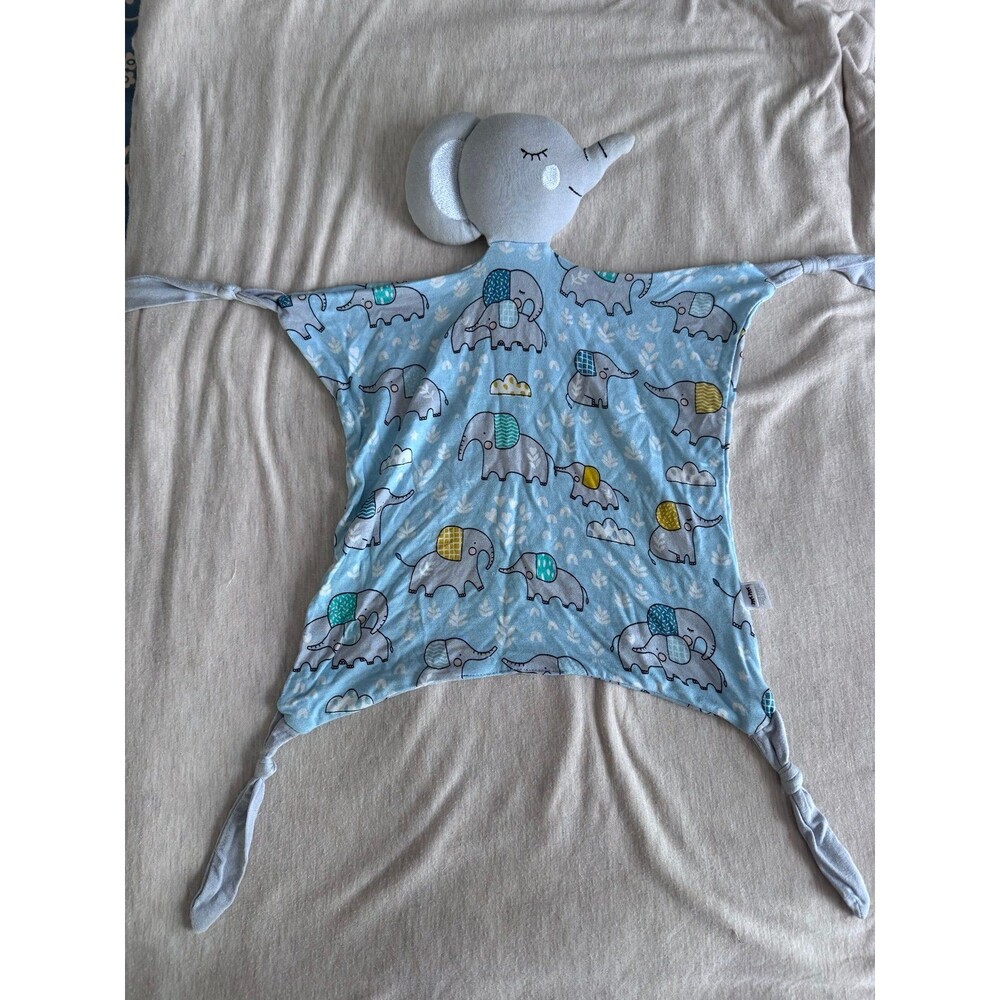 Little Sleepies blue elephant lovey